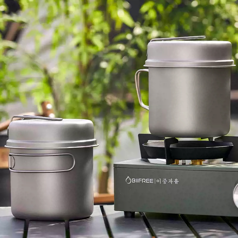 Ti 1100 ml Pot with Pan Ti 1100 ml Pot with Pan