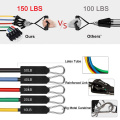 Ensemble de tubes de bandes de résistance de 150 lb, 11 pièces