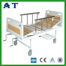 Two function Sickbed with wood surface