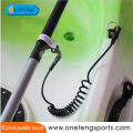 Coiled snap gancho Paddle Leash