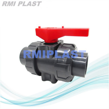 PVC BALN VALVE VIS PORT NPT