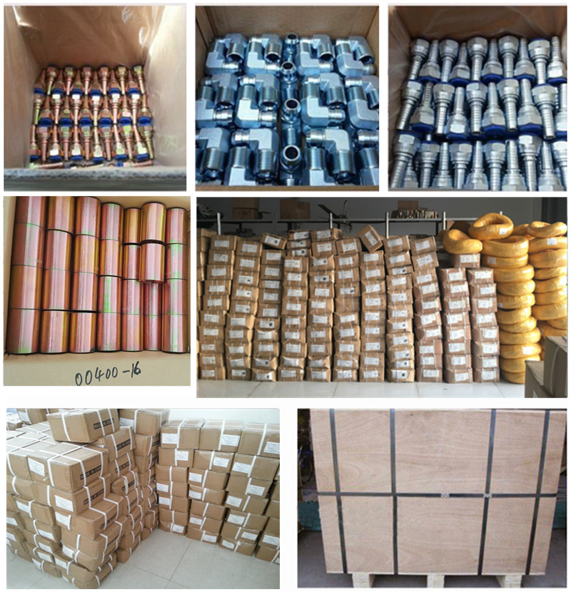 hydraulic hose fitting packing