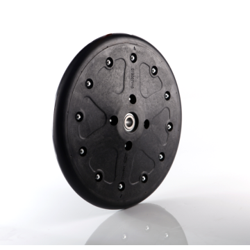 closing wheel for seeding machinery