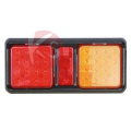 High Power LED Truck Rectangular Tail Light Tree Lens Stop/Turn Indicator LED Reat Combination Tail Light