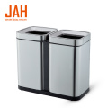 JAH 430 Stainless Steel Double Bin Recycling Dustbin