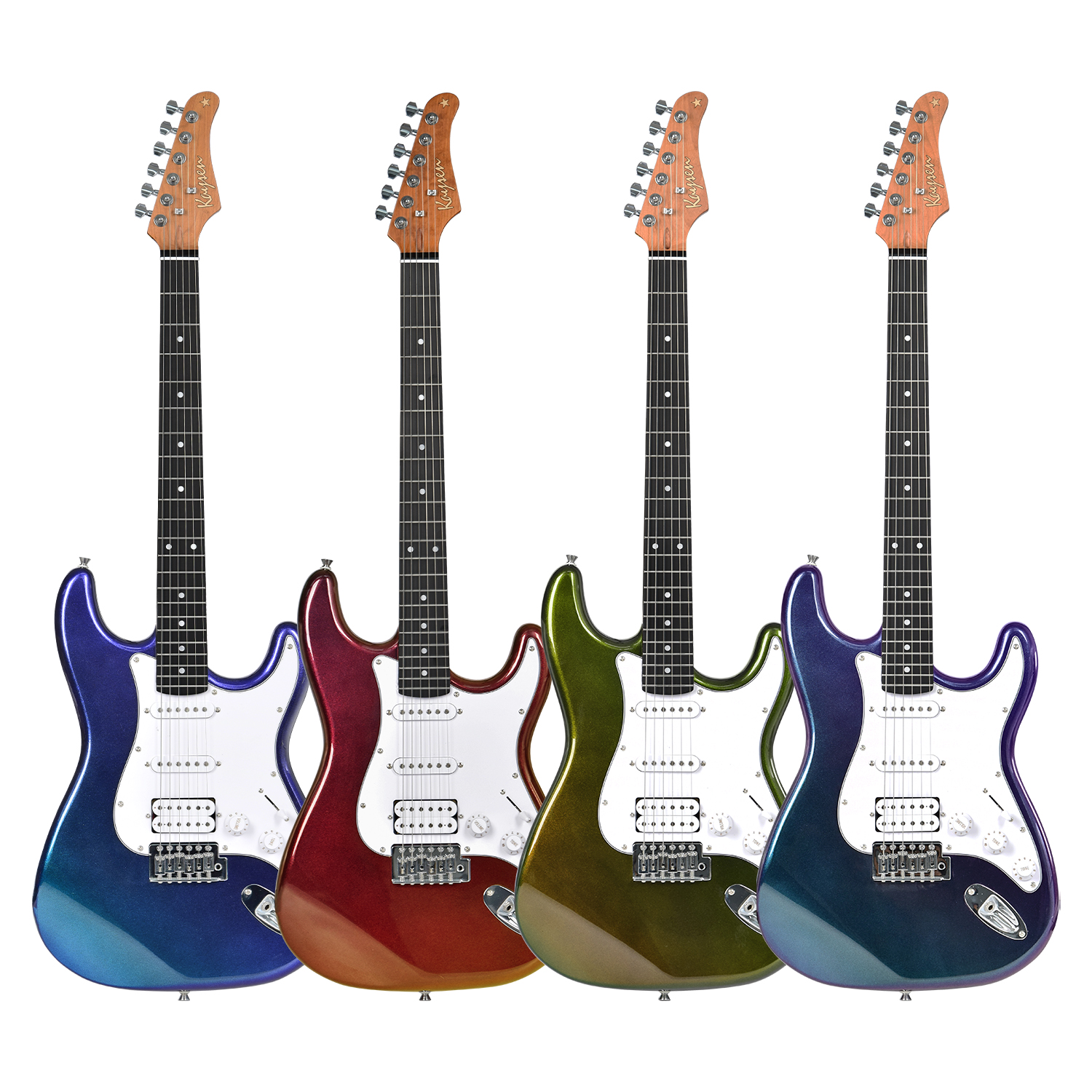 Kaysen Chameleon Electric Guitar KST 215 Color changing (2) Kaysen Chameleon Electric Guitar KST 215 Color changing (2)
