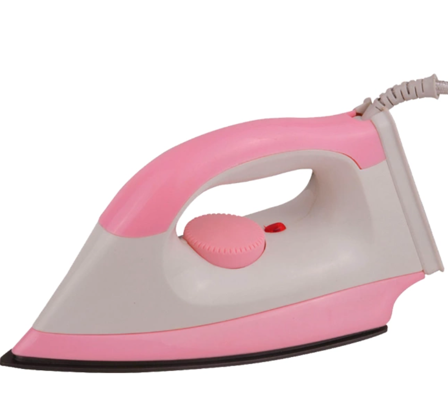 Clothes iron without steam