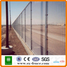 ISO9001 Powder coated 358 high security anti-climb fence