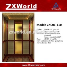 Elevador de Passageiros - Série Hotel ZXC01-110 Design Luxuoso