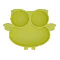 100% Food Grade Owl Silicone Suction Plate