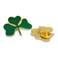 Ireland Flag Shamrock Enamel Lapel Pin