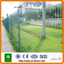 ISO9001 revestido de polvo jardín valla de malla de alambre
