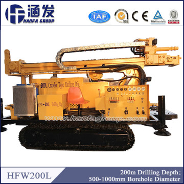 200m Geotechnical Machinery Water Well Drilling Equipment / Diamond Drill Rigs for Sale