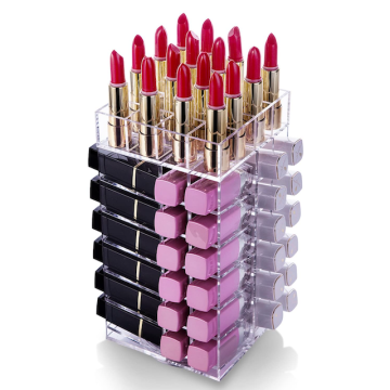 Maßgeschneiderter transparenter Acryl-Lippenstift-Lipgloss-Organizer