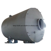 ASME chimique Storage Tank Liner avec PE PTFE avec robinets et indicateur de niveau