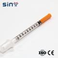 Syringe d&#39;insuline 1 ml jetable médical stérile