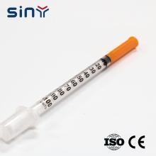 Syringe d&#39;insuline 1 ml jetable médical stérile