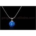 shamballa crystal ball pendant