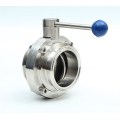 sanitary stainless steel Low Temperature Butterfly Valves