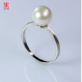 8-9mm 925 Solid Silver Real Natural Pearl Ring (ER1601)