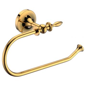 Oval design gold hanger for bedroom