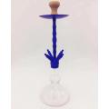 Hookha Shisha 4 hoses bar use glass bottle