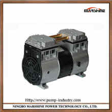 Horizontal rotary vane oil free abrasion resistant electromechanical piston vacuum pump