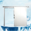 Insulated cooler sliding door