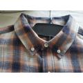 Men Causal One Pocket Y/D Flannel Button Down