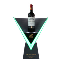 customized acrylic display rack stand for wine bottle