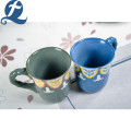 Hot Selling Colorful Painting Coffee Mug With Handle