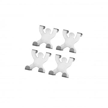 over the cabinet door hooks set/4