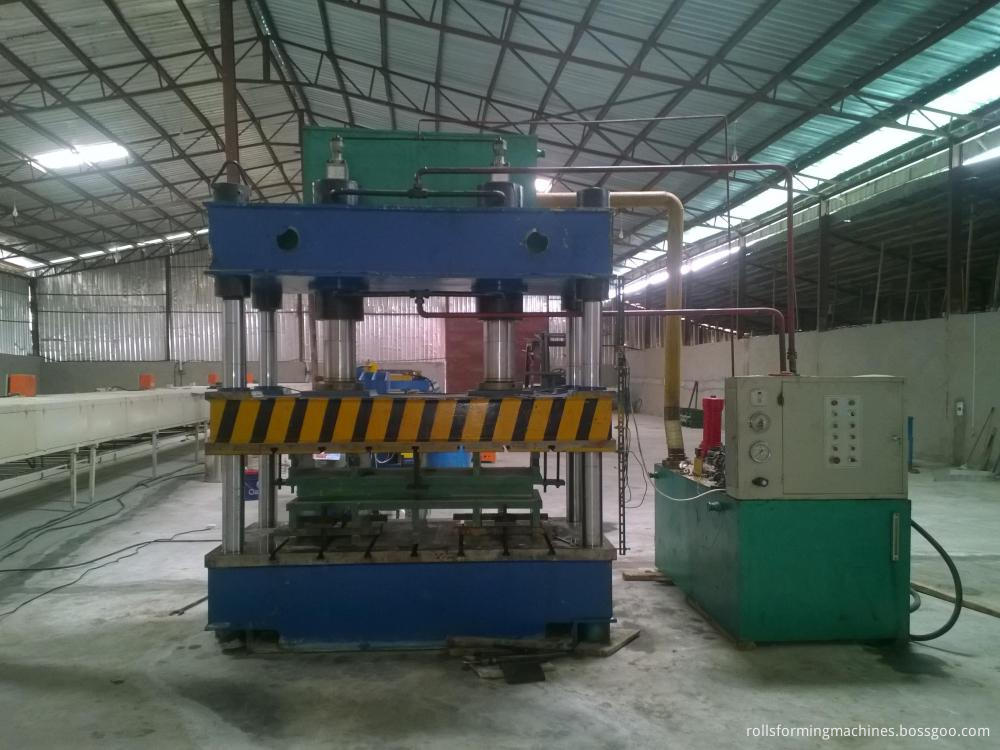 pressure machine for Stone Covered Metal Roofing Machine