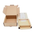 Kraft power bank packing box with logo