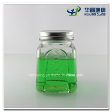 450ml 16oz Square Candy Glass Jar Wholesale