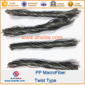 Polypropylene PP Fiber Synthetic Macro Fibre Macrofiber 48mm 54mm