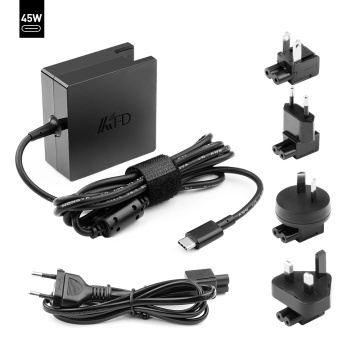 45W Type-C Pd Charger USB C for DELL XPS 12 Lenovo Yoga 5