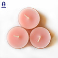 2017 wholesale flameless and scented coloful tealight candle