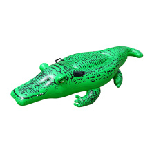 Animal design flutuante inflável crocodilo cavaleiro flutuador