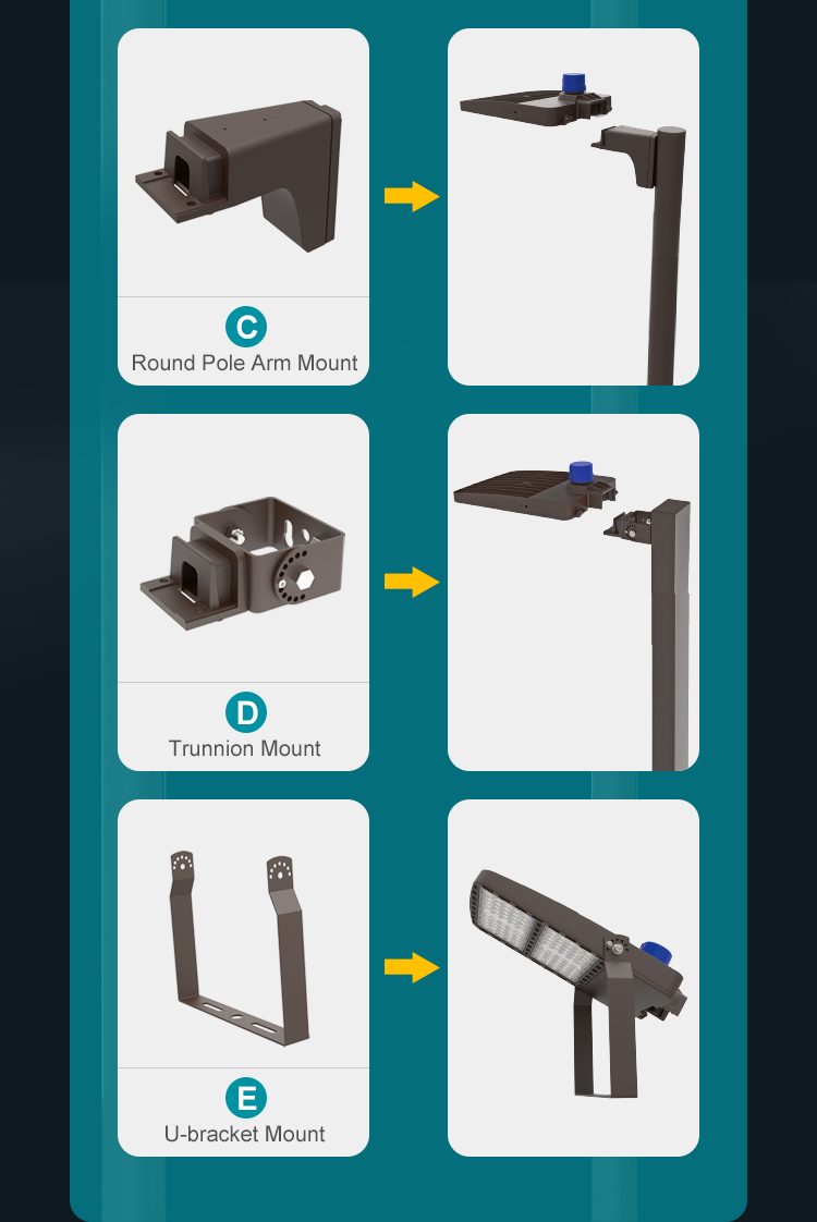 Aluminum Outdoor Street Light