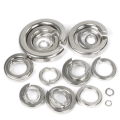 Water treatment stainless metal screw and spring washer