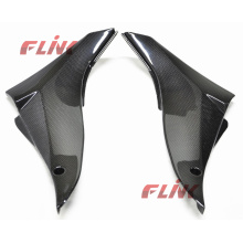 Piezas de la fibra de carbono de la motocicleta Panel lateral para Kawasaki 10r 08-09