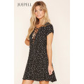 Wyldr Lace-up Mini Dress