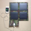 Cargador plegable del panel solar de 10W 2A de la eficacia alta para la PC de la tableta del teléfono