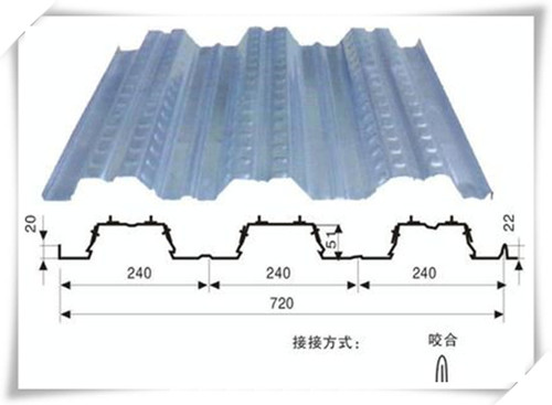 Metal Floor Deck Galvanized Roll Forming Machine