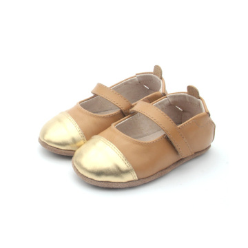 Großhandel Echtes Leder Nette Mädchen Baby Kleid Schuhe