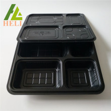 Schwarz Kunststoff Blister Essen PP Tray