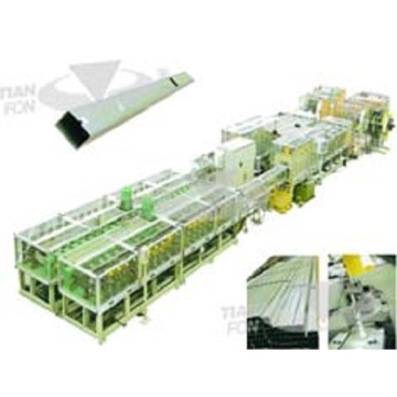 PLC Control Downspout Roll Forming Machine