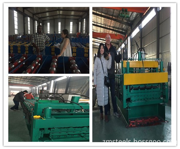 686type floor decking roll forming machine