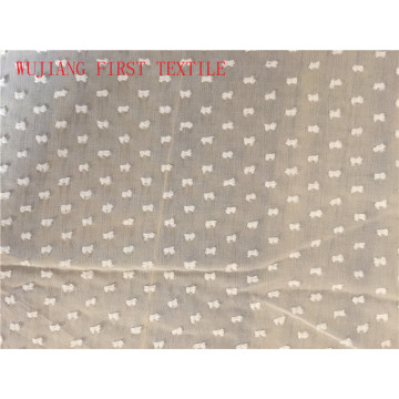 Silk Cotton Clip Fabric